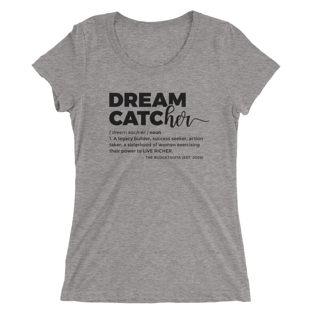 Official Dream Catcher T-Shirt: Ladies Fitted Short-Sleeve